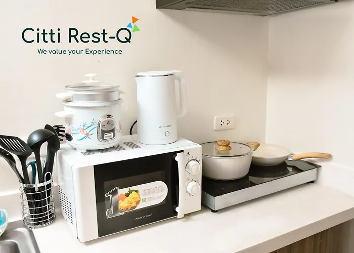 Affordable Spacious Unit Wifi&netflix Trinoma *
