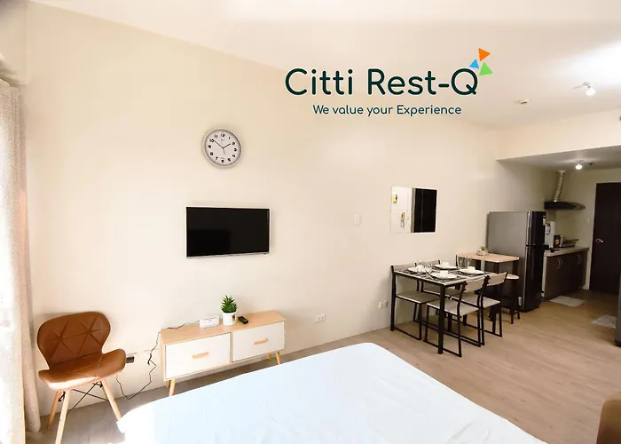 Affordable Spacious Unit Wifi&netflix Trinoma