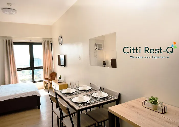 Affordable Spacious Unit Wifi&netflix Trinoma *